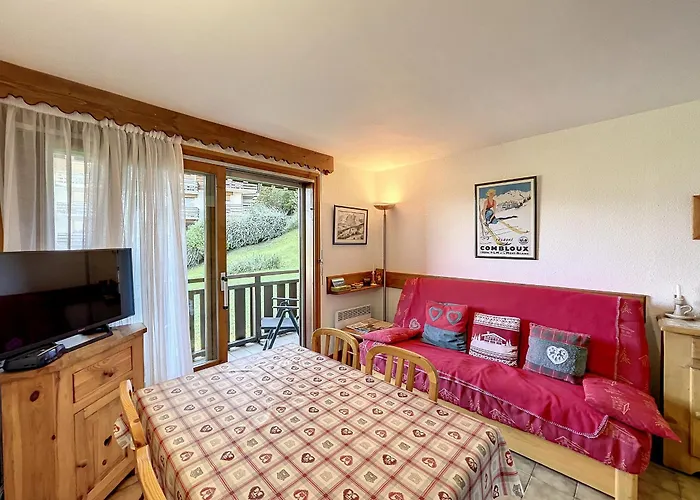 Proche Centre Combloux, 4 Pers, Balcon, Parking - Fr-1-560-53 * Комблу